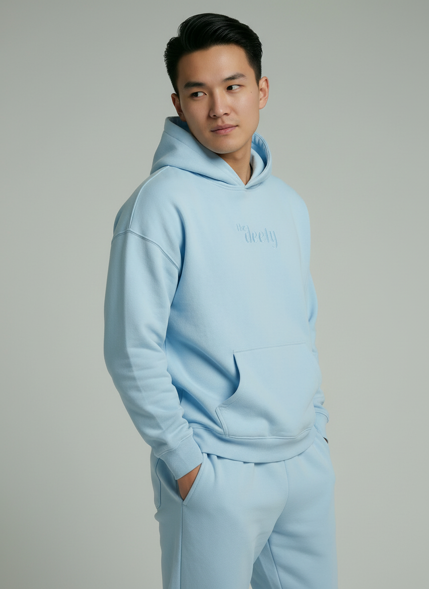 Comfort Hoodie Baby Blue