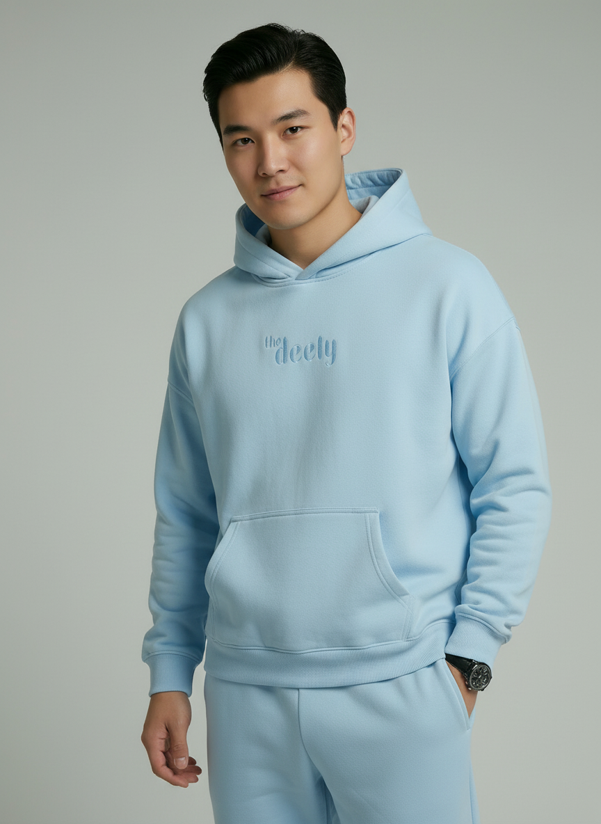 Comfort Hoodie Baby Blue