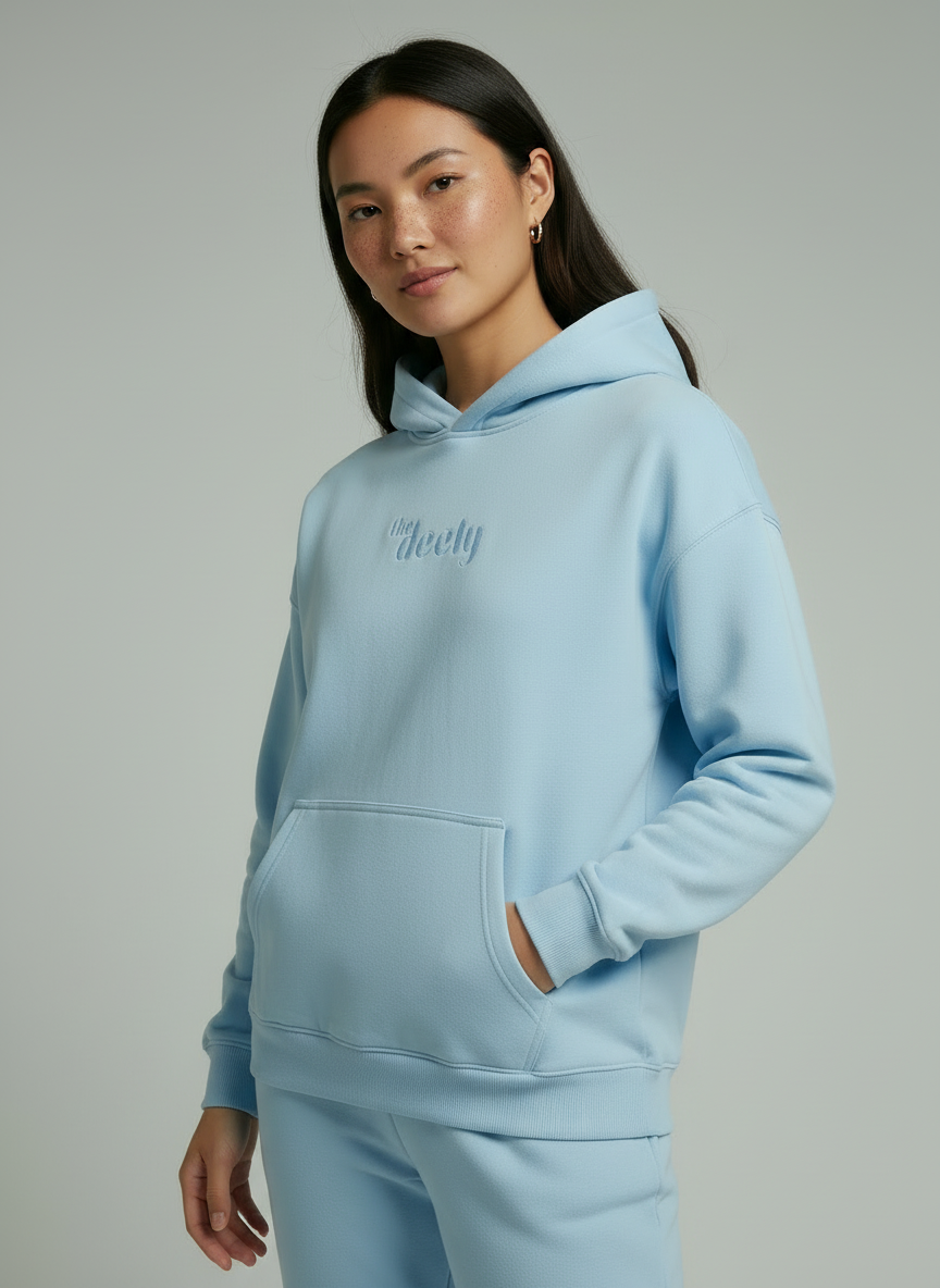 Comfort Hoodie Baby Blue