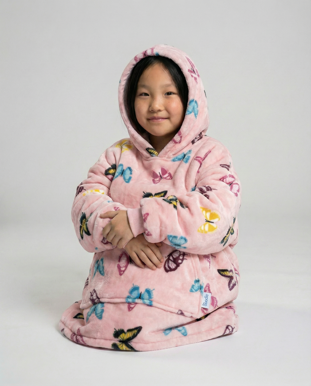 Pink butterfly kids